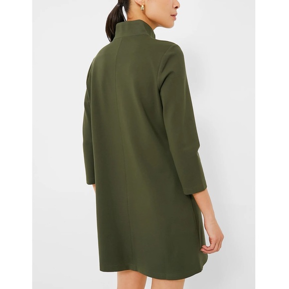 TUCKERNUCK Olive Green Ponte Clifton Dress - Picture 5 of 13